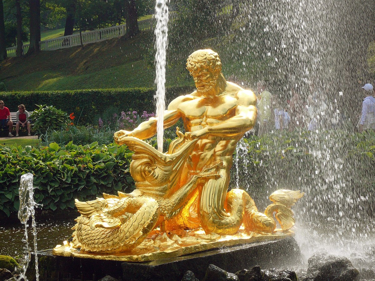 Путешествие в Петергоф